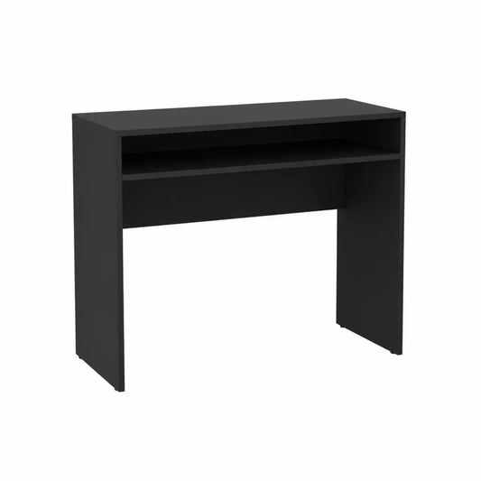 Schreibtisch Schwarz MDF 100x40x74 cm