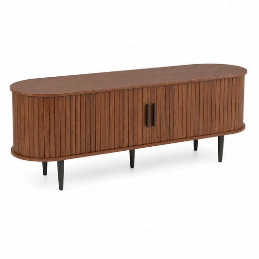 TV-Schrank aus Eichenholz mit Türen 160x40x50cm
